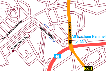 Anfahrtsskizze